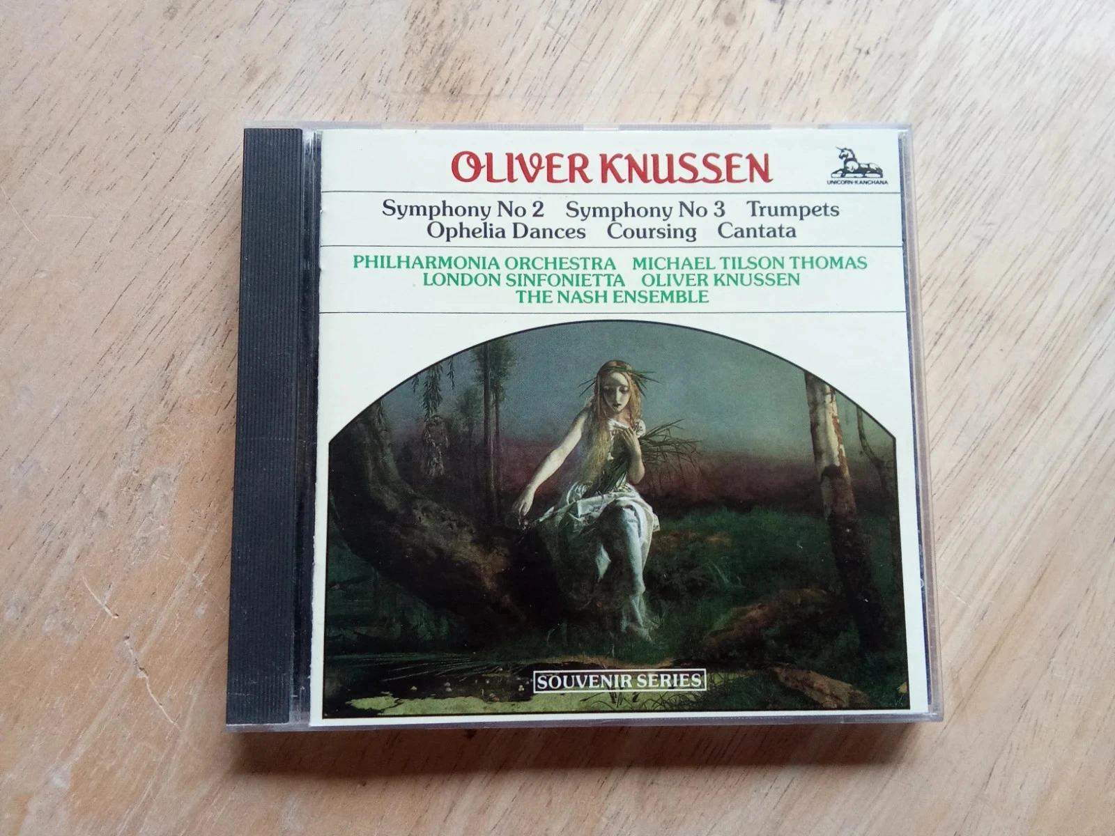 Oliver Knussen, Symphony n°2 et N°3, Trumpets, Ophelia Dances